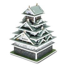 3D 입체퍼즐 오사카성 우드락 종이 퍼즐