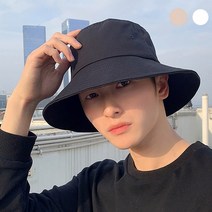 ROEO 남자 버킷햇 남성 벙거지모자 챙모자