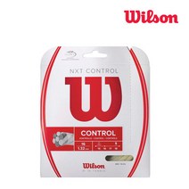 윌슨 NXT 컨트롤 16 인조쉽 스트링 내츄럴 1.30mm