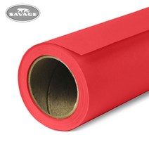 사베지 종이롤 배경지 136cm x 11m 하프size, 1롤, 08 Primary Red