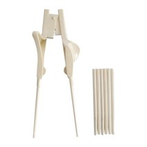 GHSHOP 손 떨림 노인 초심자를 위한 보조 식기 Flatware 반대로, 22cmx3.5cm-7.5cm, PP, 목재, 활기 없는