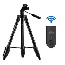 아즈나 카메라 삼각대, 02.DIGI - 3400 + 리모컨 세트 (블랙)