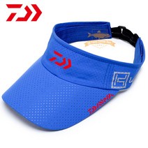 다이와 썬캡 낚시모자 여름용 통기성 빠른 건조 야외 골프 바다, 싱글 사이즈, Picture color 10