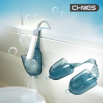 춤추는 더블 다용도 샤워기거치대, blue