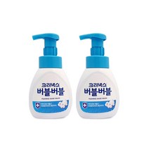[유니크앤몰] 미세먼지까지 깨끗하게!! 크리넥스 버블버블 핸드워시 클린파우더 250ml, 2개