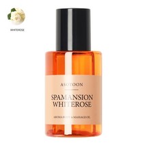 [아소윤] 스파맨션 바디오일 마사지오일 화이트로즈 100ml, 향:페퍼민트향