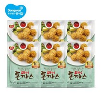 JJ 동원 미니돈까스 450g x 6봉, 6개