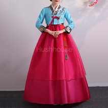 SAMARA 가을 여성 한복 한복원피스 전통의상 무대의상 중전한복 성인