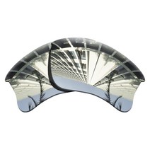 오클리렌즈 홀브룩 호환 편광렌즈 방탄 리필렌즈 Polarized Replacement Lenses for-Oakley Flak Jacket XLJ OO9009 - Silver