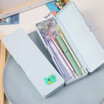 피케이몰 귀여운 사각 펜슬케이스 필통 뚜껑 하드 펜슬케이스, 1개, 핑크하트무지개