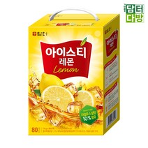 담터 아이스티 레몬 80스틱, 1개