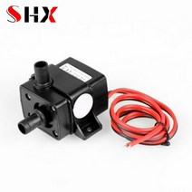 수중펌프 240L/H 워터 펌프 DC 12V 태양 브러시리스 모터 순환 잠수정 4.8W 급수 풀 조용한, [02] 24V 5.8W, 02 24V 5.8W