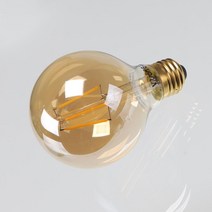 팬던트 LED 볼구 G80 골드 4W 전구색 5개 전구파는곳 led전구 카페조명 카페led등 은은한조명 조명전구 led