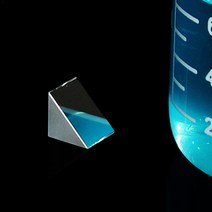 광학 유리 삼각 프리즘 직각 이등변 렌즈 재료 테스트 장비 10mm x, 한개옵션0