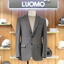 워모 남성 캐주얼 하운드체크 울자켓(JWLJJJ83)