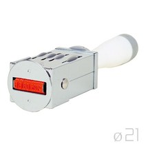 [파고앤랩스] 수동 날짜 회전 일부인 스탬프 도장 원형 회전인 21mm 주문 제작 만들기 소형 접수인 발송인 확인 검수 합격 출납필 수납 약국 선생님 담임 무료 주차 확인