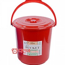 광신 바케스 20호 20L 플라스틱 음식물통 업소용플라스틱통 플라스틱통 주방용품 쓰레기통 생활용품 음식물쓰레기통 재활용통, 단품