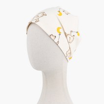 비다즐 드림베어 베이직 심플비니 / 기모소재 사용 환자용 암환자 뇌수술 탈모 모자 두건 항암 치료 준비 선물 여성비니 여성모자 여성두건 면두건 면비니 반다나 속비니