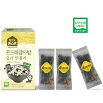 브랜드없음 [강원도 홈스랑] 국산 유기농 곤드레 감자밥 쉽게 만들기 /2인분 3개입/ 54g, 단품없음