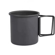 벨락코펠 벨락s9 티타늄코펠 포켁드림300ml 캠핑 물 컵 휴대용 초경량 알루미늄 야외 여행 피크닉 하이킹, 01 Black