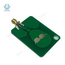 SMA-K 커넥터가있는 휴대용 무선 주파수 안테나 내구성 금속 UWB-1P 초 광대역 2.4GHz-7GHz RF