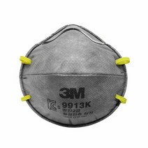 3M 안면부 여과식 방진마스크 9913K 분진 (20EA), 단품