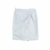 바나나리퍼블릭 블루 스트라이프 면 h라인스커트 여자 6016