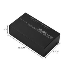 1인방송 라이브장비 초소형 Hum Destroyer 1/4 인치 TRS 입력 출력을 갖춘 2 채널 제거기 노이즈 필터, 한개옵션0