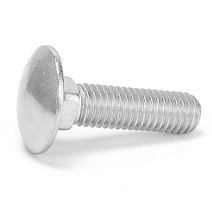 캐리지 볼트 M6 M8 M10 M12 라지 라운드 헤드 트러스 사각 넥 선반 나사 기계 고정 장치 304 스테인리스 스틸, 65mm, M10 (6pcs)