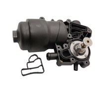 자동차필터 아우디 A6 콰트로 A7 A8 Q5 Q7 3.0 디젤 059115389K 용 엔진 오일 필터 하우징 커버 1 개, 01 1PCS