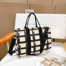 토트 스퀘어백 숄더 토트백 대용량 에코백 숄더백 캔버스가방