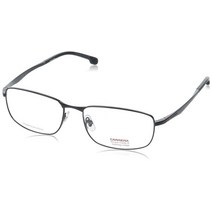 Carrera 남성용 8854 직사각형 처방 안경 프레임 매트 블랙.