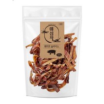 정품 국내산 강아지간식 야심작 돼지귀 슬라이스300g 5+1 교차가능, 1set