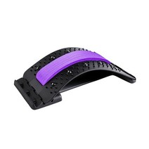 목스트레칭기구 굽은어깨교정기 넥스트레쳐 일자목 견인 Magnetotherapy 다단계 조정 가능한 뒤 마사지 기, 03 보라색