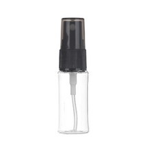 허브스프레이 10 15 20 30 40ml 투명스프레이용기, 15ml, 투명스프레이용기 검은색캡, 1개