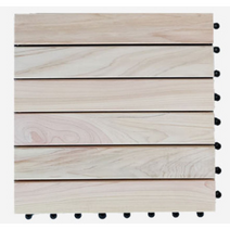 베란다 야외 나무 데크 룬넨 야외 타일 인테리어 욕실 건식 인조잔디 나무조립마루 조립식 이케아, 일자형