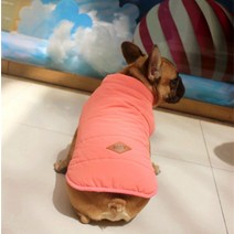 강아지 김장조끼 할머니 꽃무늬 패딩 시골 수면 조끼 아메리칸불리옷 대형견 프렌치불독옷 2개월강아지옷 명품옷 후리스 중형견, G