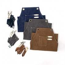 공방용 앞치마 카페 목공 작업용 포켓 주머니앞치마, 퍼플