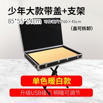 네온보드 샌드아트 모래 그림 보드 학습용 3색 라이트박스, 옵션10