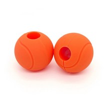 플랫벤치 디클라인벤치 평벤치 가정용 미끄럼 방지 실리콘 아령 및 바벨 핸들 역도 바 피트니스 장비 액세, 04 Orange