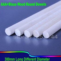 선외기 소형 보트 고무보트 발사 우드 루드 장부 길이 직경 비행기 모델 낚시 목재, 12pcs 6mm diameter
