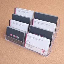 층층쌓음식 효율적디자인 명함비치용 카페이벤트용 명함안내대 명함수납대