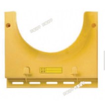 10개한박스 에스탑 국산 안전모걸이대 황색1구 안전모거치대 안전모보관대 토탈공구, 10개