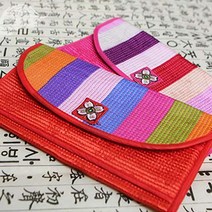 무지개 카드겸용 지갑/설날/추석/전통