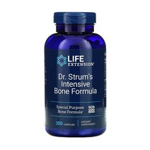 라이프익스텐션 스트럼박사의 인텐시브 본 포뮬러 캡슐300정 비타민D3 K2 메나퀴논7 칼슘 마그네슘 시트르산아연 칼륨 붕소 함유