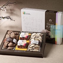 부모님 명절 선물 세트 표고 버섯 절편 가루 국산 고급 추석 설
