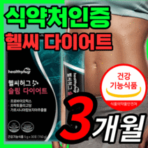 프리미엄 슬림 다이어트 가르시니아 플러스 유산균 먹는 경구용 신바이오틱스 애시도필러스 효소 중년 갱년기 체지방 감소 도움 식약처 식약청 인증 인정 보조 영양제 20대 30대 40대, 90스틱(3개월)
