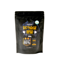 마르아뜨 닭가슴살 분말 100% 300g - 단백질85% 국내산 무첨가 / 헬스 다이어트 운동용 프로틴 쉐이크 파우더 / 닭고기 닭가슴살 1.2kg 대체용 가루 - 팜인더, 1팩