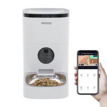 스카이미 AI도그카메라 홈캠 자동급식기, 200g, 혼합 색상