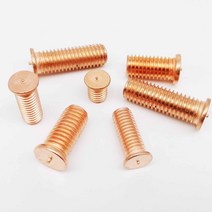 스팟용접기 M3 M10 탄소강 구리 도금 스터드 용접 스폿 나사 솔더 포인트 네일 볼트 커패시터 방전용 2/50, 02 10pcs M4_07 16mm